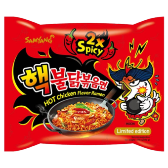 Samyang Bulk Hot chicken flavor ramen noodle 2x Spicy 140g