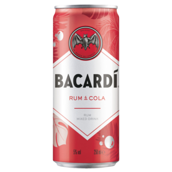 Bacardi Rum & Cola 250ml