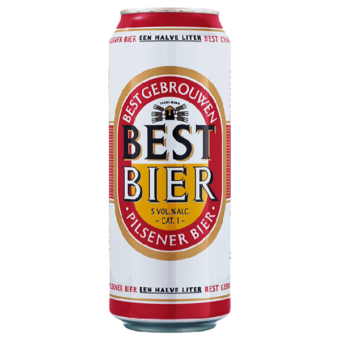 Best Bier blik 500ml