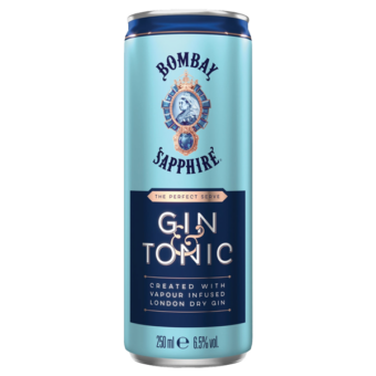 Bombay Sapphire Gin & Tonic 250ml
