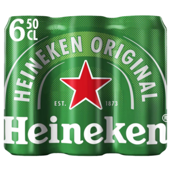 Heineken blik 500ml 6pack