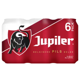 Jupiler blik 330ml 6pack