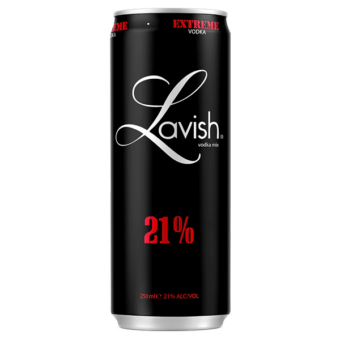 Lavish 21% vodka mix 250ml