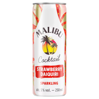 Malibu Cocktail Strawberry Daiquiri 250ml