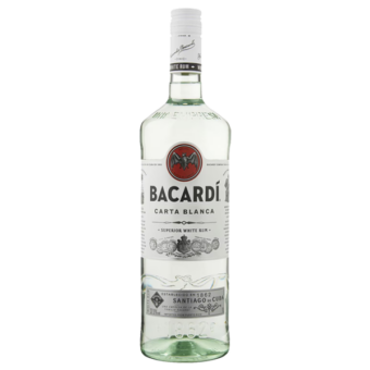 Bacardi Carta blanca Rum 1l