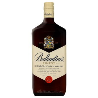 Ballantine’s finest blended Scotch 1l